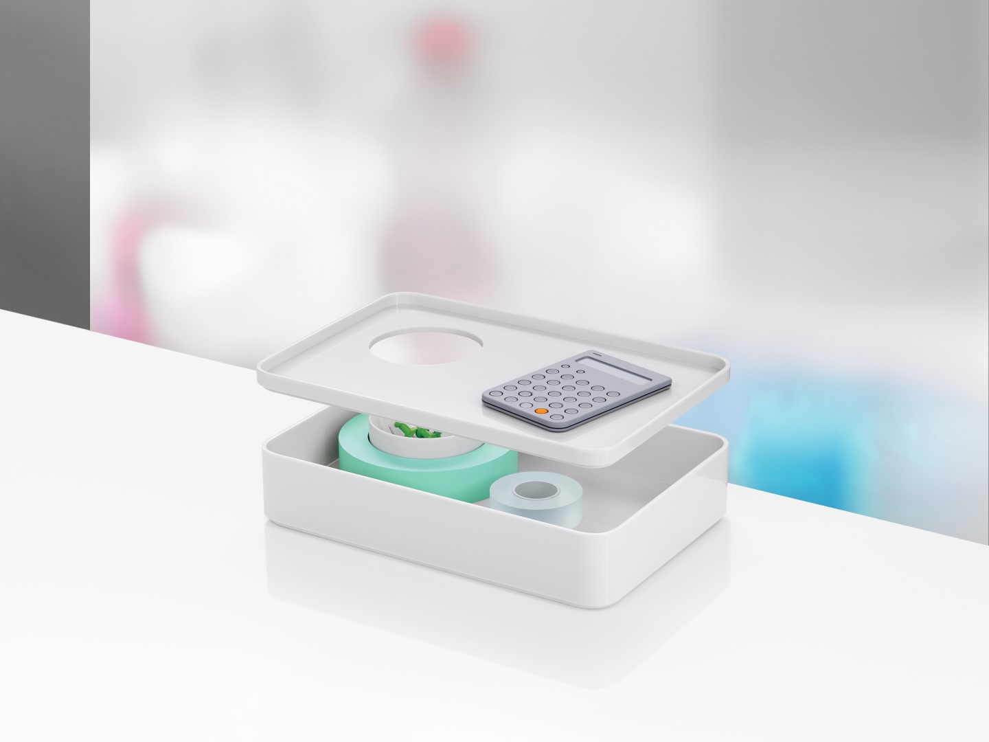 办公辅件|办公文具|办公火狐官方网站|火狐HUOHU（中国）火狐官方网站|Formwork收纳盒（大号和小号）